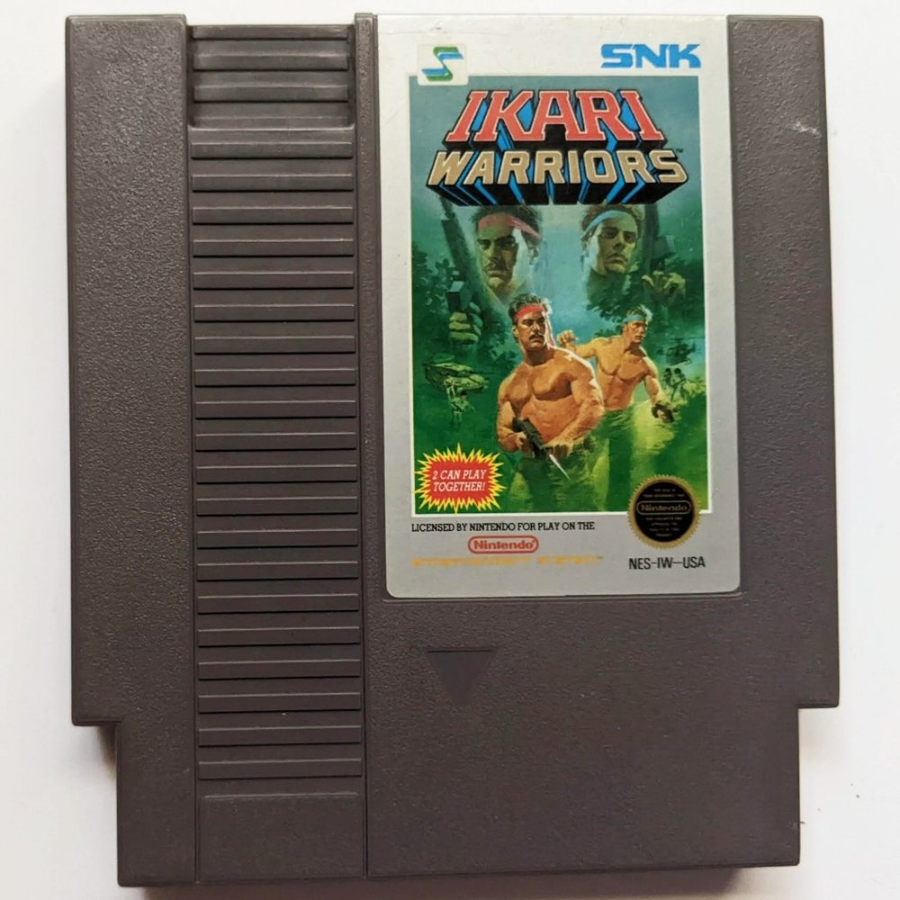 Nintendo NES Ikari Warriors Video Game Cartridge Only Vintage SNK 1987
